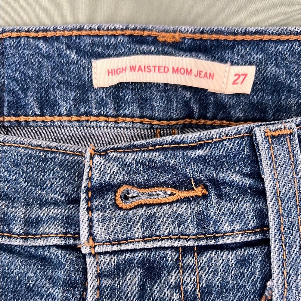 High Waisted Mom Jeans